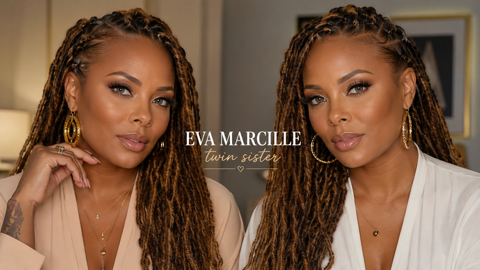 eva marcille twin sister