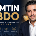 Professional banner image of Ramtin Abdo featuring biography, career, and personal life theme with modern corporate design and portrait style